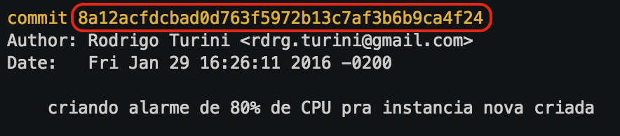 exemplo de SHA1