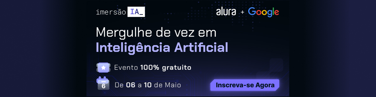 Alura e Google se uniram para te ajudar a dominar as ferramentas de inteligência artificial