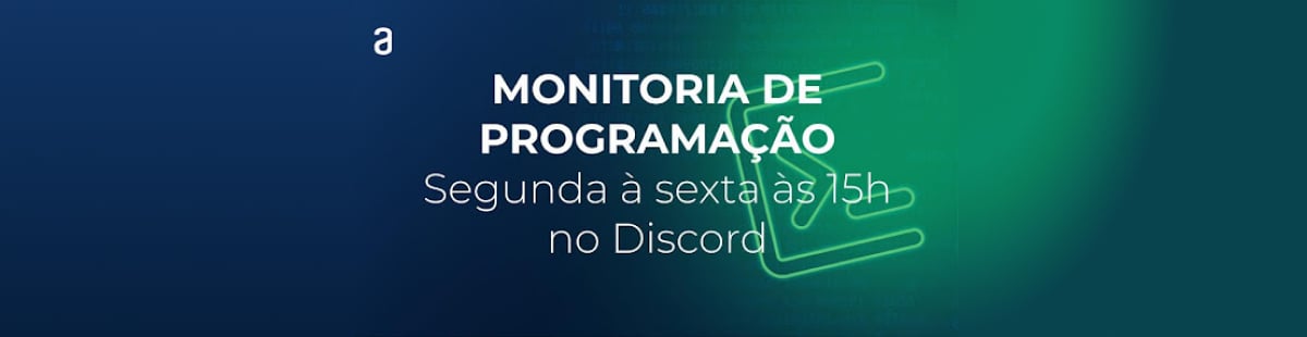 Monitoria de diária de programação no Discord