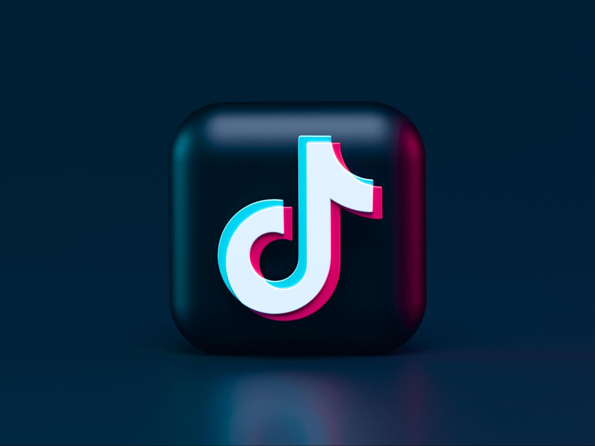 Imagem da logo da rede social Tik Tok.