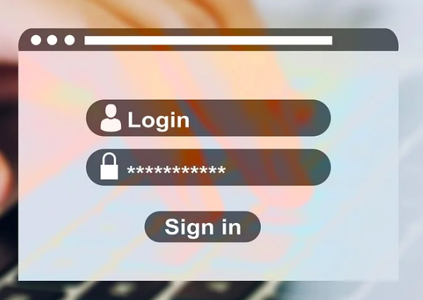 Uma tela de login, com os campos para informar o login, senha e botão para logar #inset